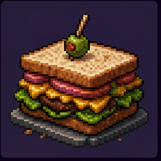 Geological sandwich