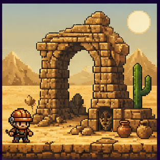 Desert ruin biome